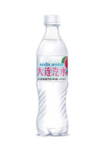 郝氏大连汽水水蜜桃口味-580ml,20瓶装
